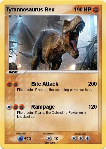 Pokemon Tyrannosaurus Rex