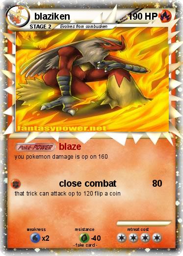 Pokemon blaziken