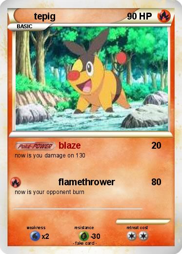 Pokemon tepig
