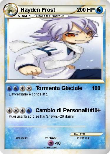 Pokemon Hayden Frost
