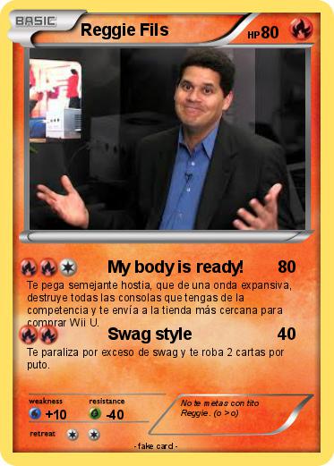 Pokemon Reggie Fils