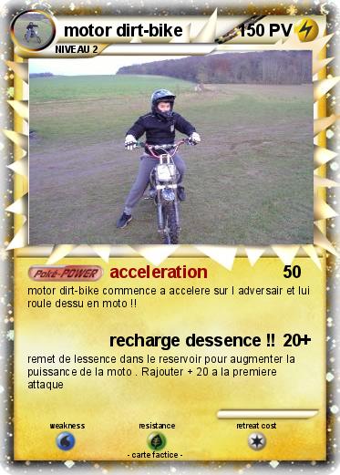 Pokemon motor dirt-bike