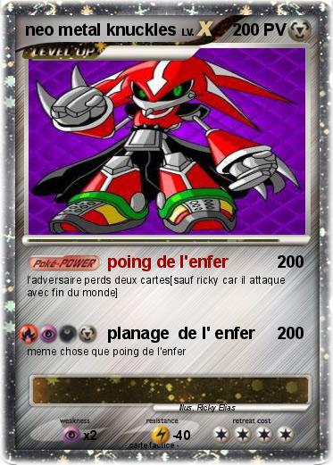 Pokemon neo metal knuckles
