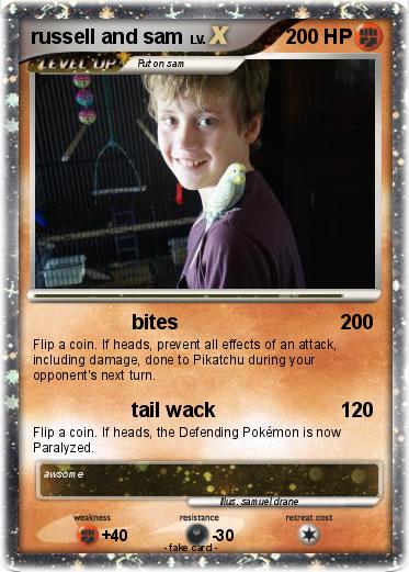 Pokemon russell and sam