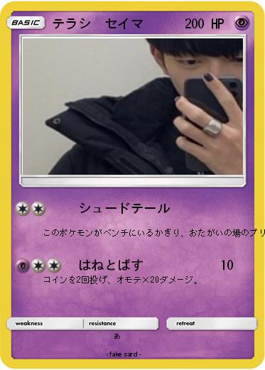 Pokemon テラシ　セイマ