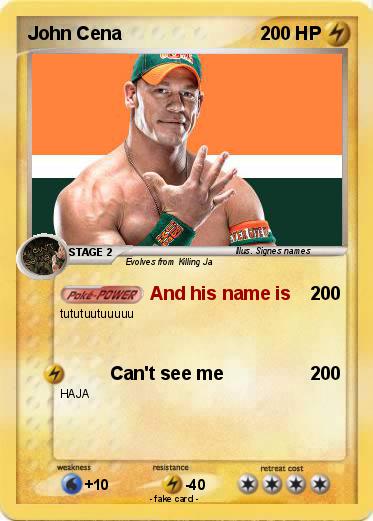 Pokemon John Cena