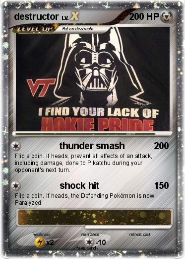 Pokemon destructor