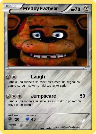 Pokemon Freddy Fazbear