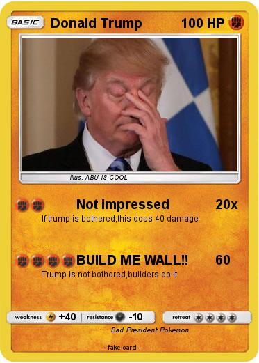 Pokemon Donald Trump