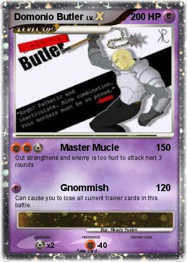 Pokemon Domonio Butler