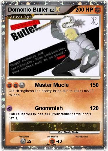 Pokemon Domonio Butler