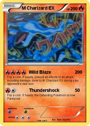 Pokemon M Charizard EX