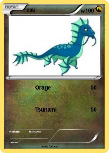 Pokemon eau