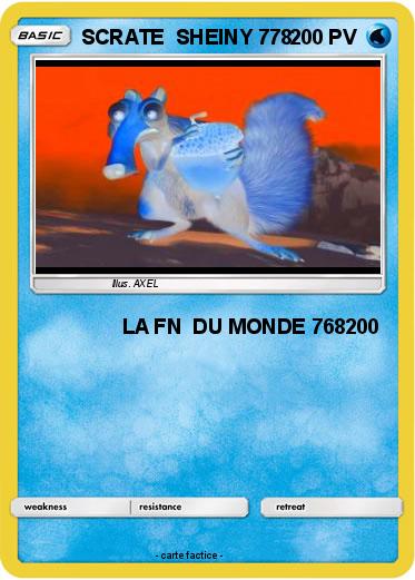 Pokemon SCRATE  SHEINY 778