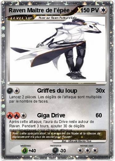 Pokemon Raven Maître de l'épée