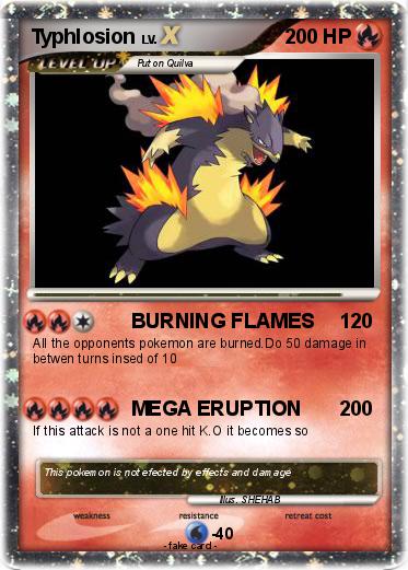 Pokemon Typhlosion