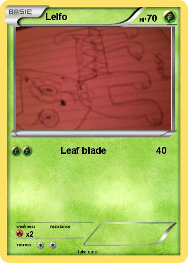 Pokemon Lelfo