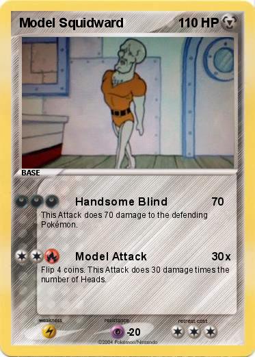 Pokemon Model Squidward           