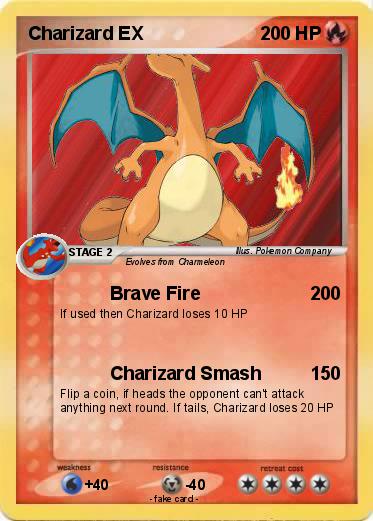 Pokemon Charizard EX