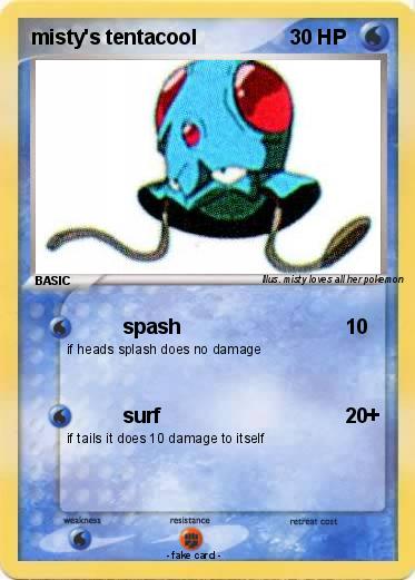 Pokemon misty's tentacool
