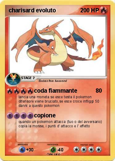 Pokemon charisard evoluto