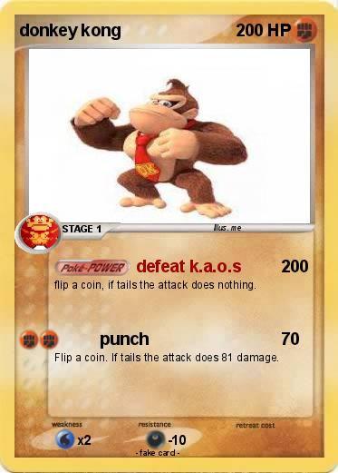 Pokemon donkey kong