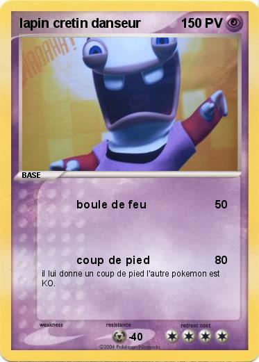 Pokemon lapin cretin danseur