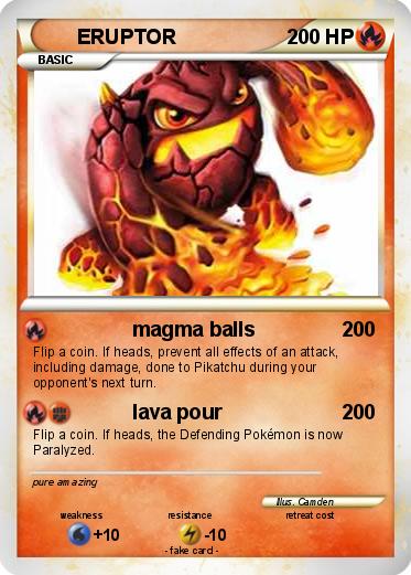 Pokemon ERUPTOR