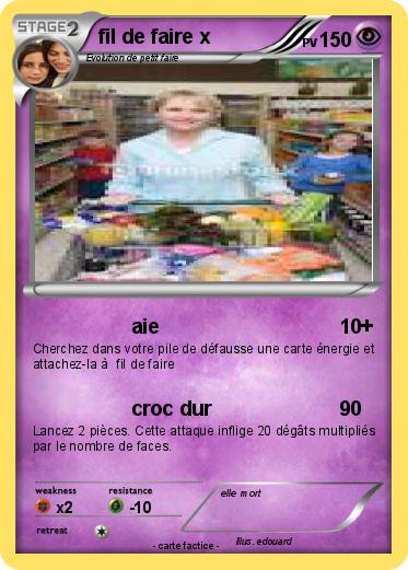 Pokemon fil de faire x