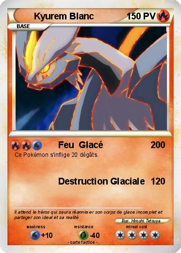 Pokemon Kyurem Blanc