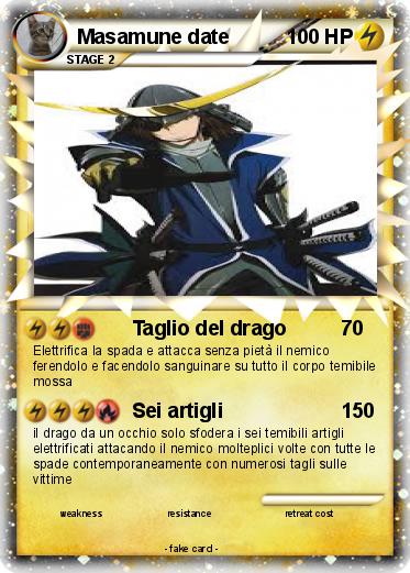 Pokemon Masamune date