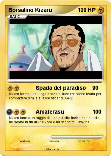 Pokemon Borsalino Kizaru