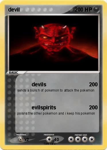 Pokemon devil