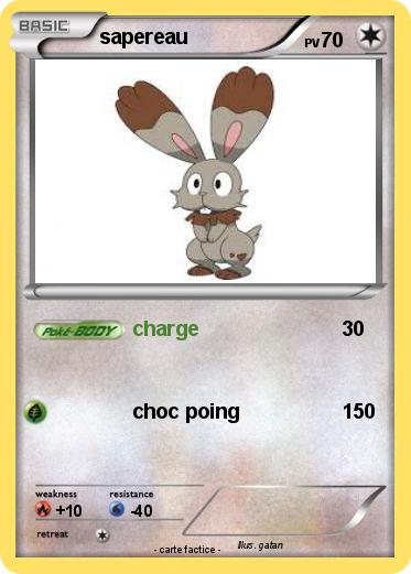 Pokemon sapereau