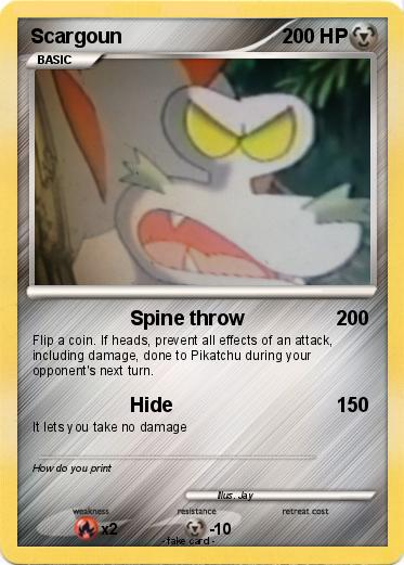 Pokemon Scargoun