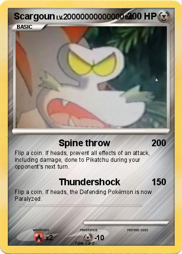 Pokemon Scargoun