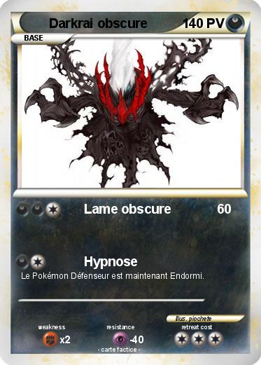 Pokemon Darkrai obscure