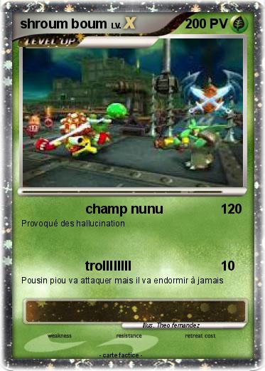 Pokemon shroum boum