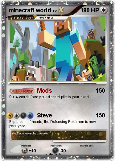 Pokemon minecraft world