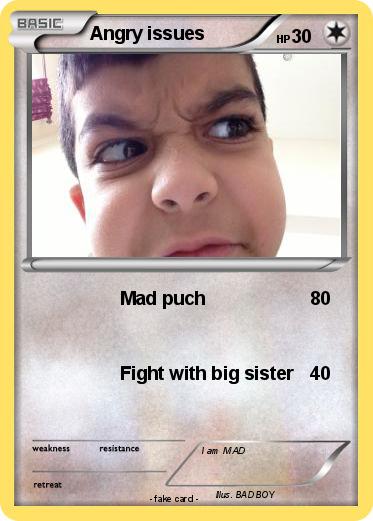 Pokemon Angry issues