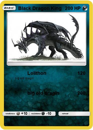 Pokemon Black Dragon King