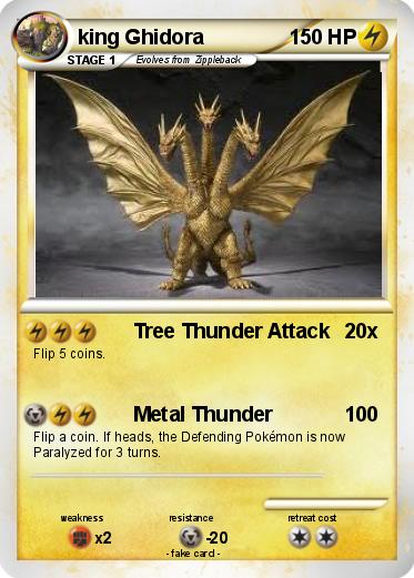 Pokemon king Ghidora