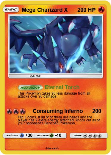 Pokemon Mega Charizard X