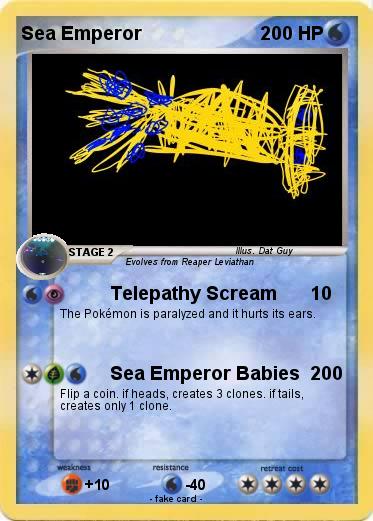 Pokemon Sea Emperor