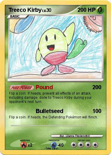 Pokemon Treeco Kirby