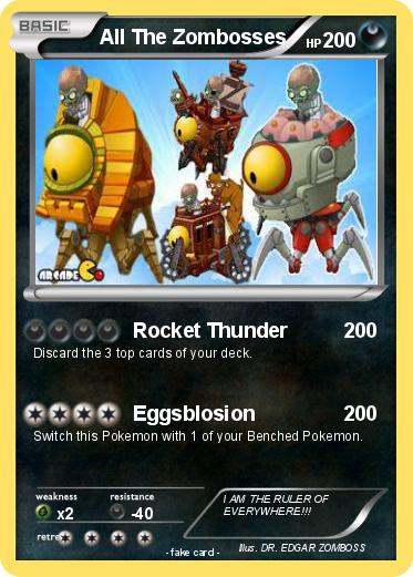 Pokemon All The Zombosses