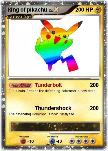 Pokemon king of pikachu