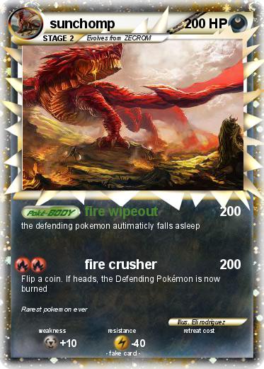 Pokemon sunchomp
