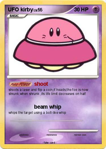 Pokemon UFO kirby