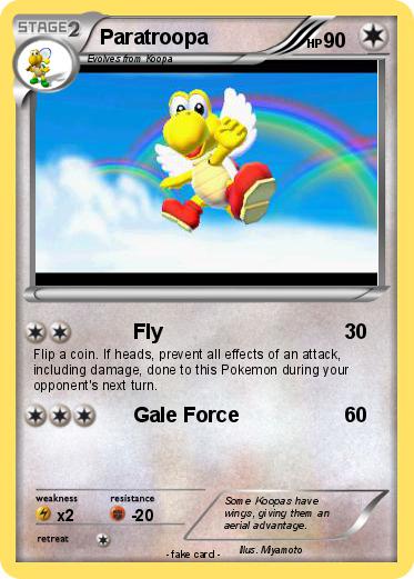 Pokemon Paratroopa